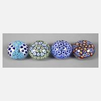 Vier Paperweights111