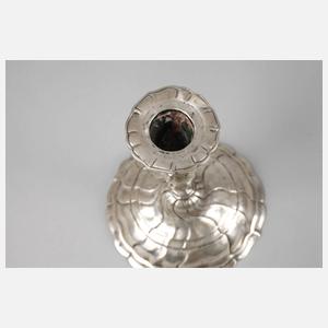 Barocker Silberleuchter