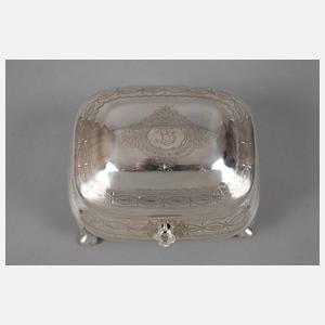 Silber Zuckerdose Biedermeier