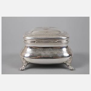 Silber Zuckerdose Biedermeier