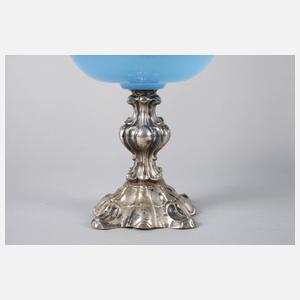 Tazza mit Silberfuß