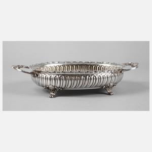 Silber Muschelschale Historismus