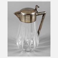 Karaffe mit Silbermontierung111