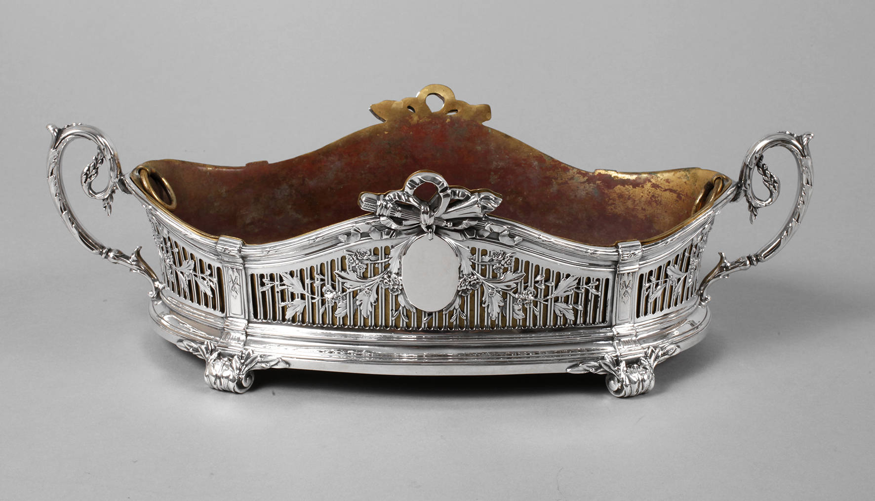 Silber Jugendstiljardiniere