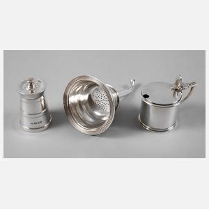 England drei Teile Silber