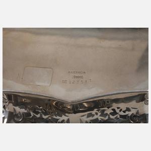 Silberschale Art déco