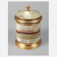 Tabakdose Silber und Onyx111