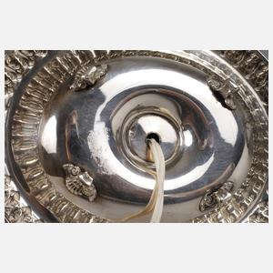 Paar Silberlampen Italien