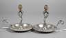 Paar Silberlampen Italien