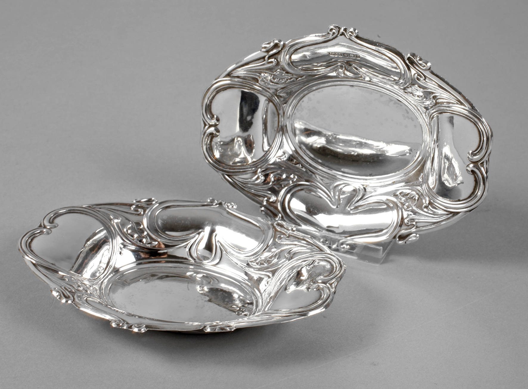 Zwei Silberschälchen England