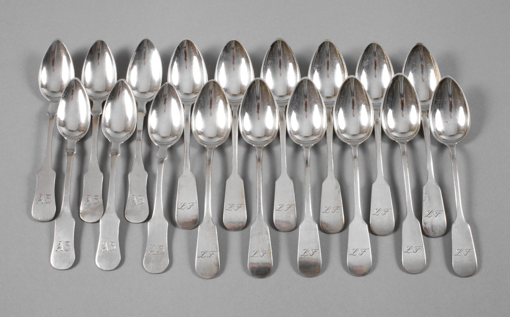 Konvolut Kaffeelöffel Silber