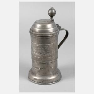 Thüringen Walzenkrug Zinn