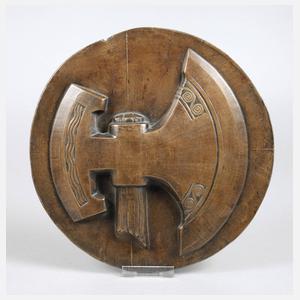 Bronzerelief Merowinger Axt