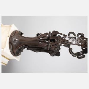 Paar große figürliche Girandolen