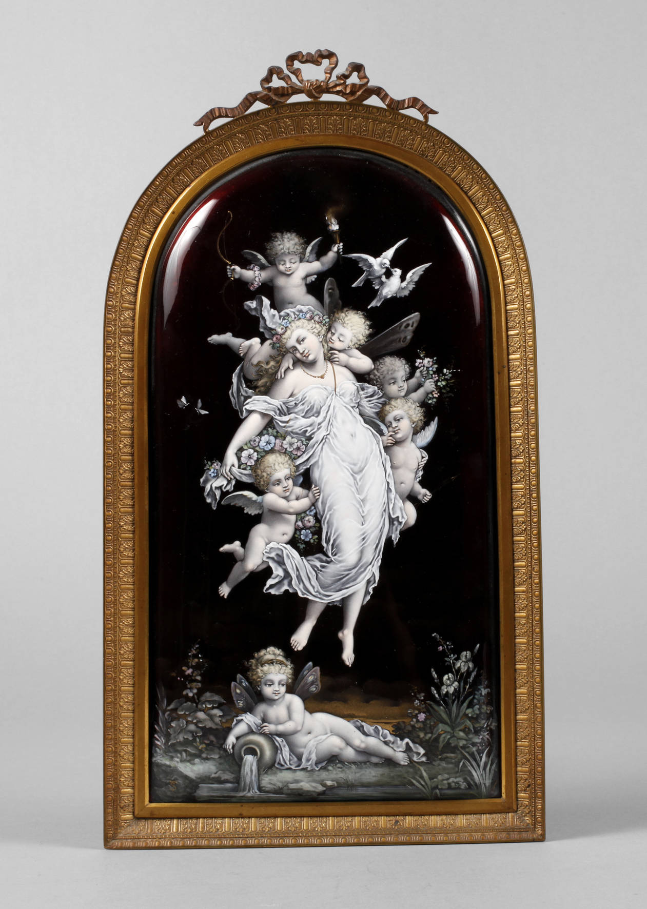 Feine Emaillebildplatte