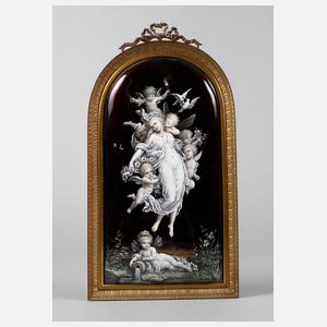 Feine Emaillebildplatte