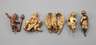 Fünf Miniaturbronzen