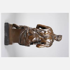 Bronze Moses nach Michelangelo