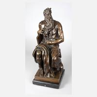 Bronze Moses nach Michelangelo111