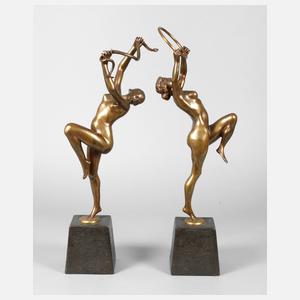 Léon Mignon, Paar Tänzerinnen
