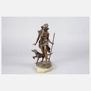 Paul Ludwig Kowalczewski, Diana mit Hund