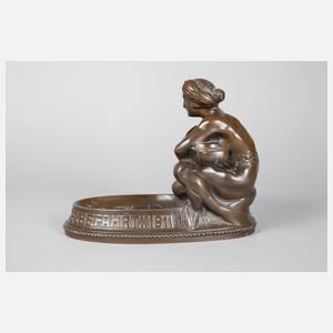 Gustav Gurschner, Andenkenschale Bronze