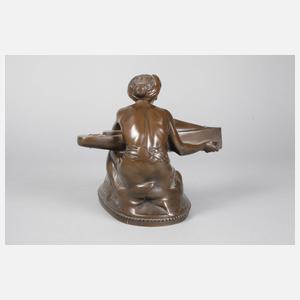 Gustav Gurschner, Andenkenschale Bronze