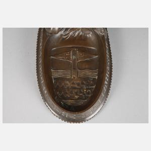 Gustav Gurschner, Andenkenschale Bronze