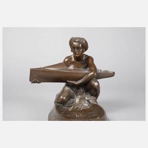 Gustav Gurschner, Andenkenschale Bronze