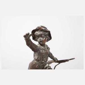 Lausejunge mit Gewehr