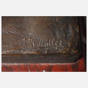 Hans Müller, zwei Ringerrbonzen