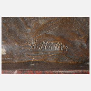 Hans Müller, zwei Ringerrbonzen