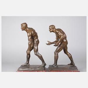 Hans Müller, zwei Ringerrbonzen