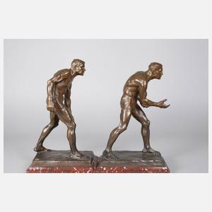 Hans Müller, zwei Ringerrbonzen