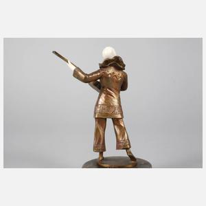 Hans Keck, Chryselephantin Pierrot