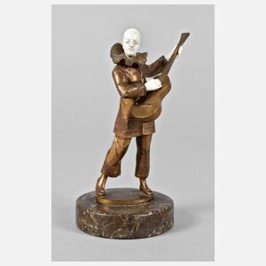 Hans Keck, Chryselephantin Pierrot