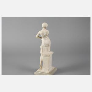 Giuseppe Bessi, Mädchenplastik Art déco