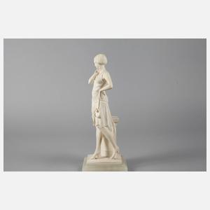 Giuseppe Bessi, Mädchenplastik Art déco