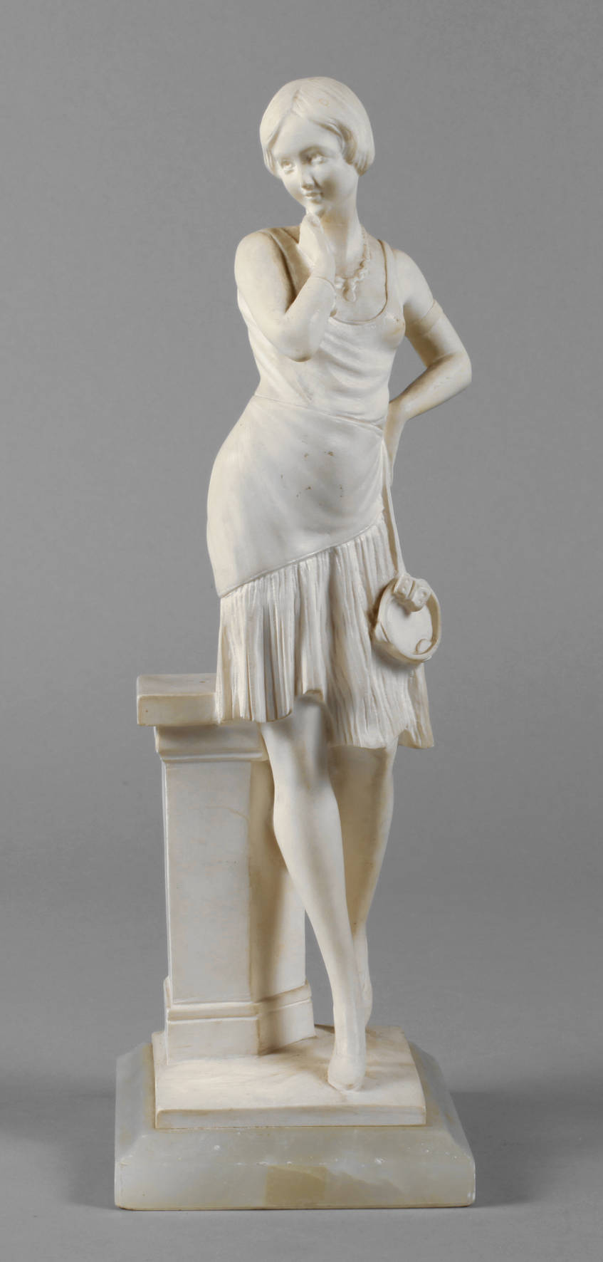 Giuseppe Bessi, Mädchenplastik Art déco