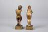Paar erotische Wiener Bronzen als Pendants