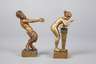 Paar erotische Wiener Bronzen als Pendants