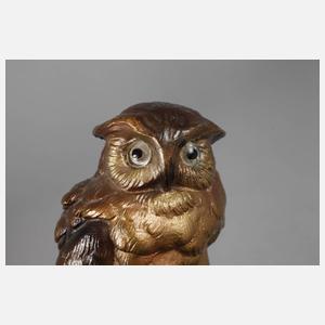 Wiener Bronze Büchereule