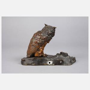 Wiener Bronze Uhu