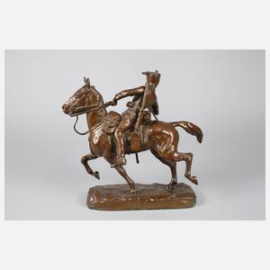 Alfred Voelckerling, Husar im Kampf