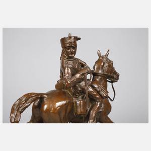 Alfred Voelckerling, Husar im Kampf