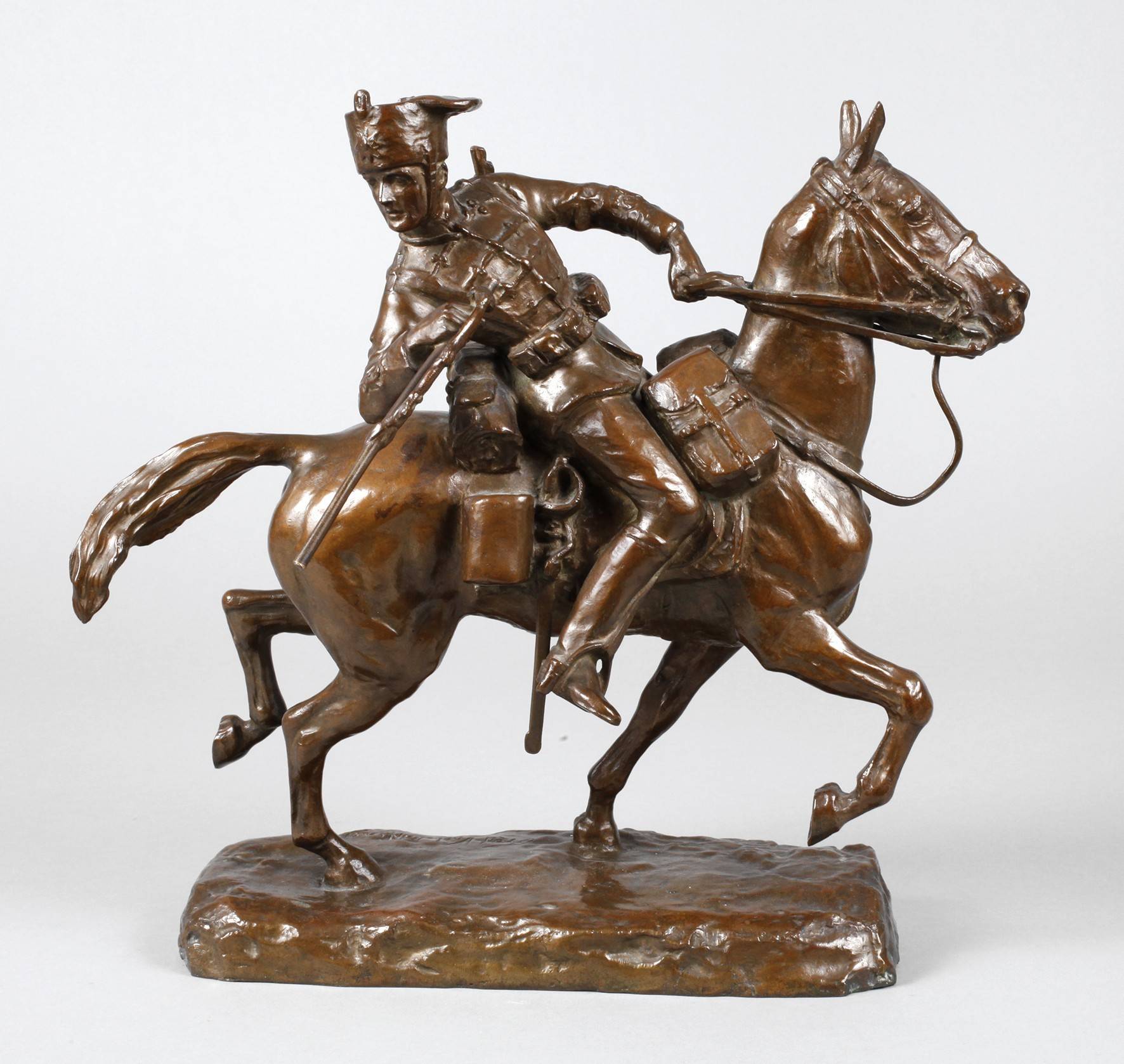 Alfred Voelckerling, Husar im Kampf