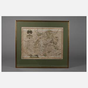 Johannes Janssonius, Karte Waldeck