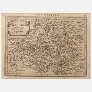 Petrus Kaertius, Karte Waldeck