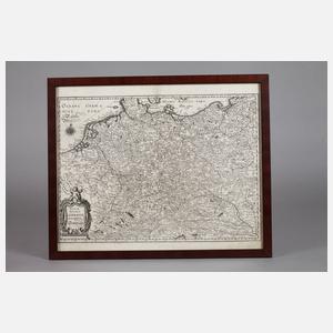 Matthäus Merian, Karte Deutschland