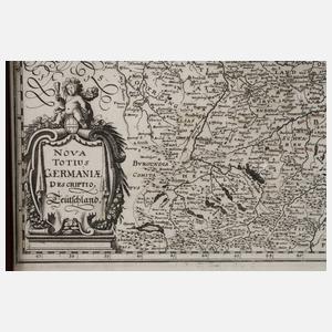 Matthäus Merian, Karte Deutschland